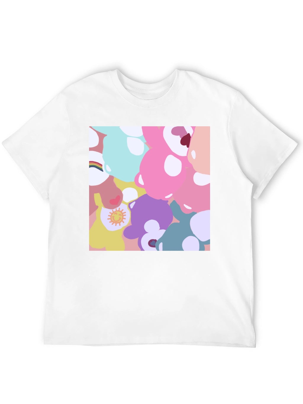 Care Bears Inspired Graphic T-Shirt