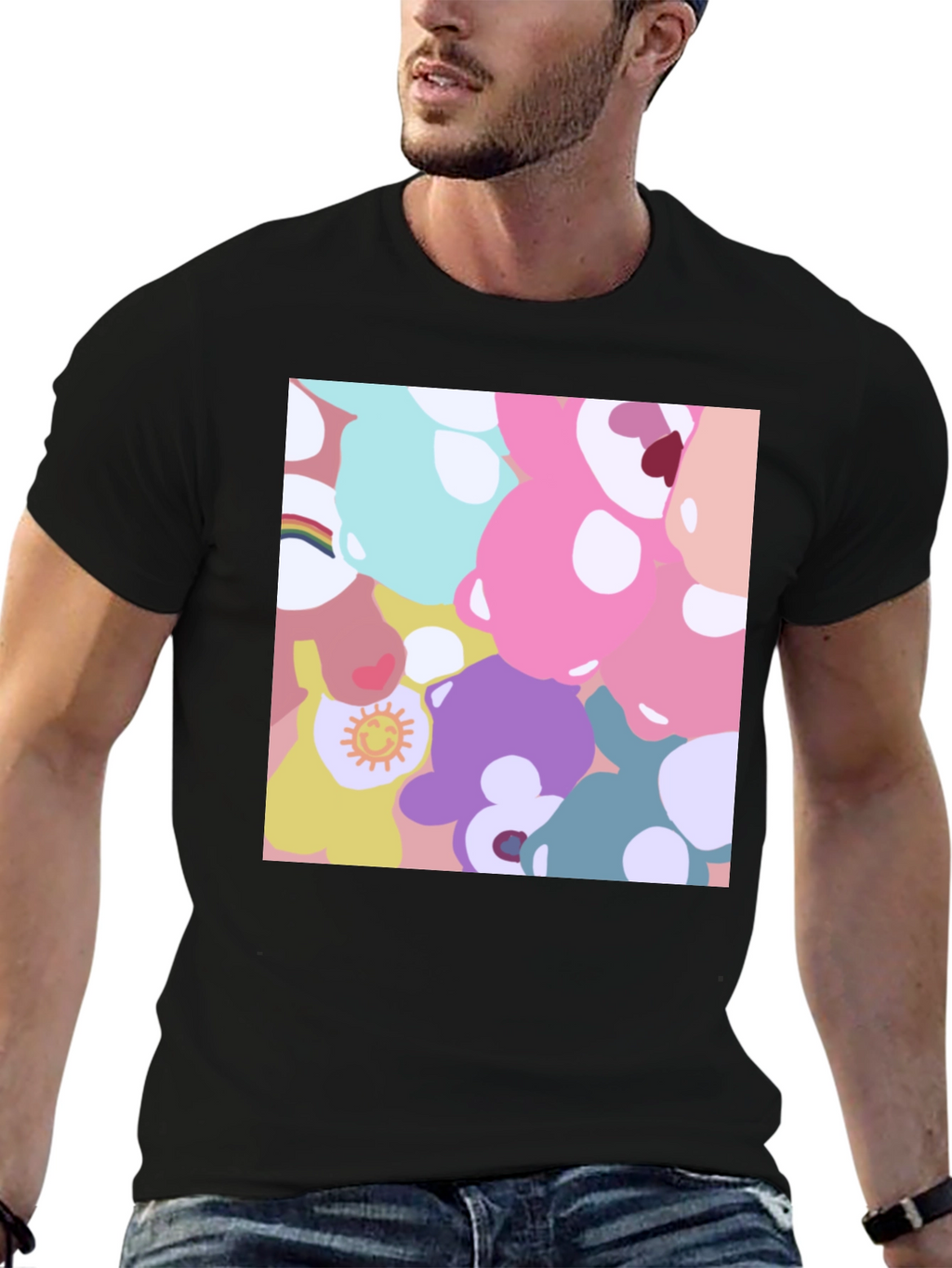Care Bears Inspired Graphic T-Shirt