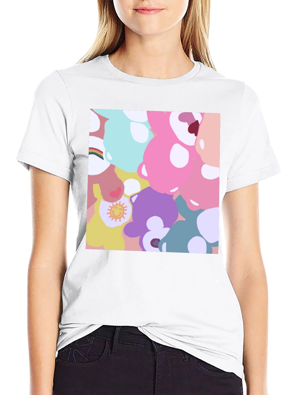 Care Bears Inspired Graphic T-Shirt