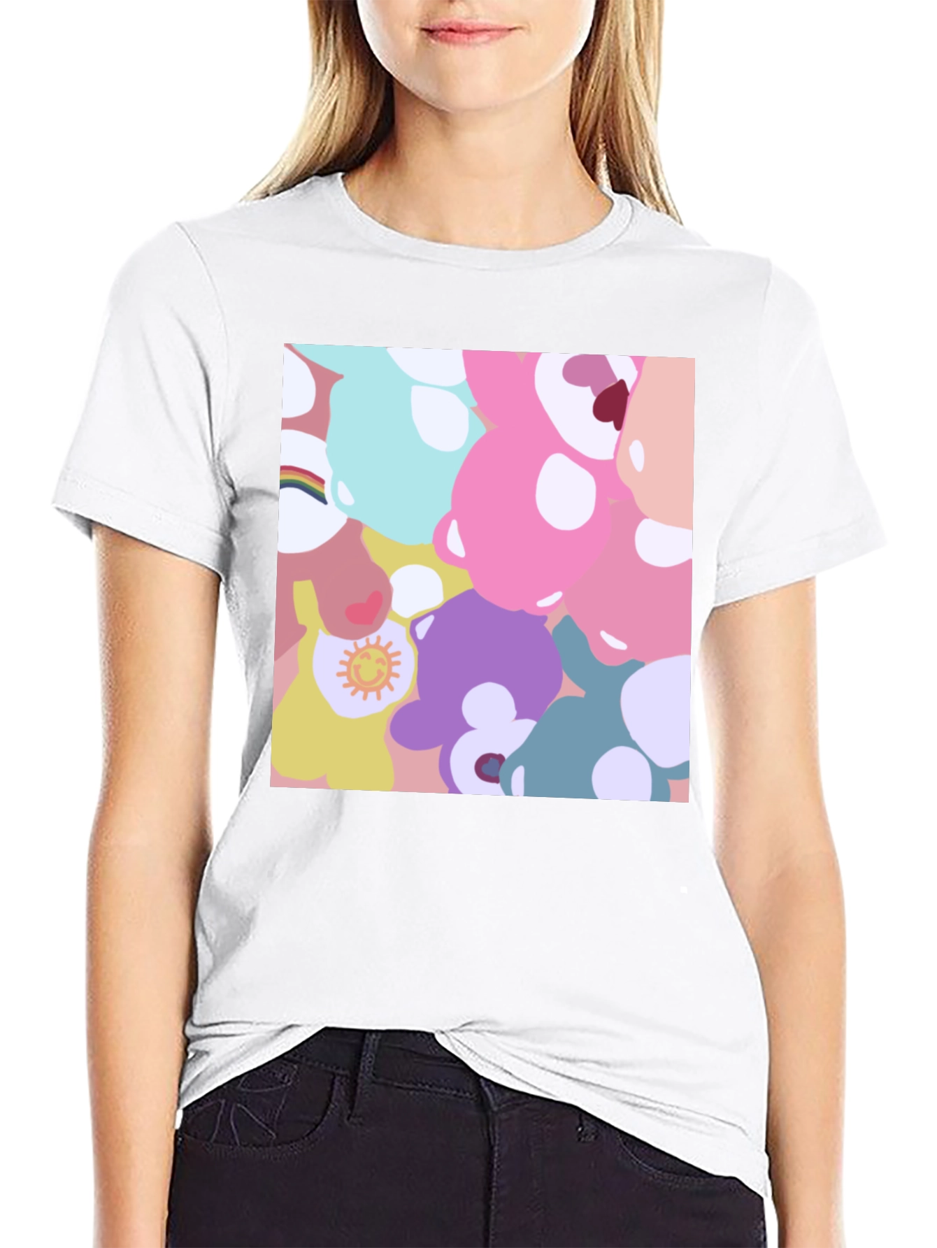 Care Bears Inspired Graphic T-Shirt