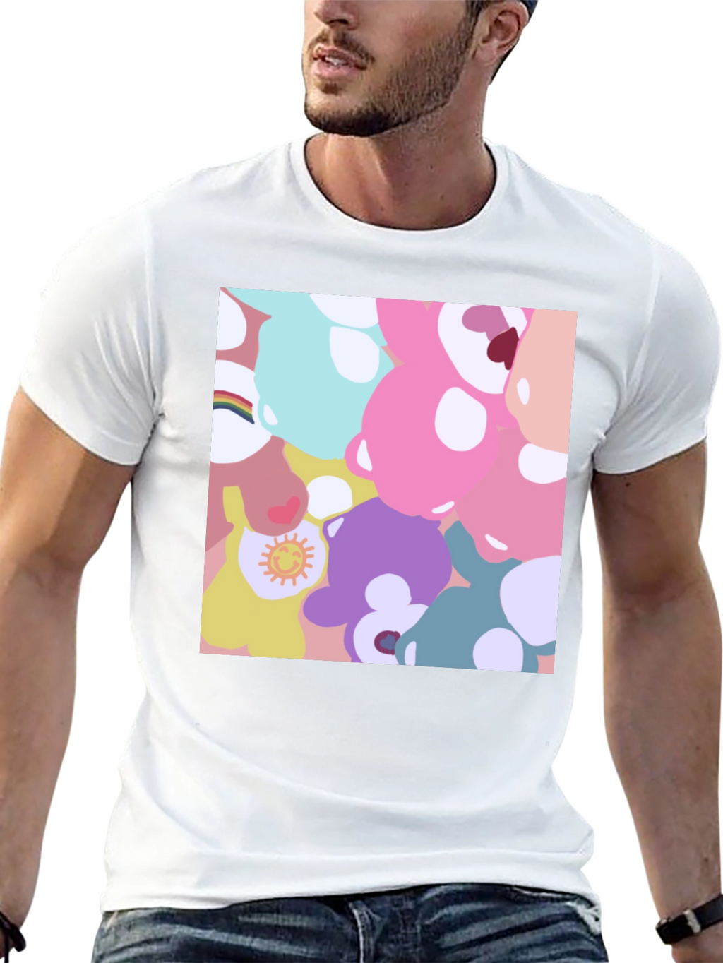 Care Bears Inspired Graphic T-Shirt