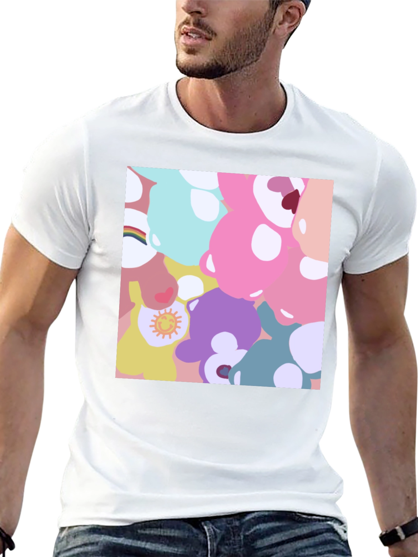 Care Bears Inspired Graphic T-Shirt