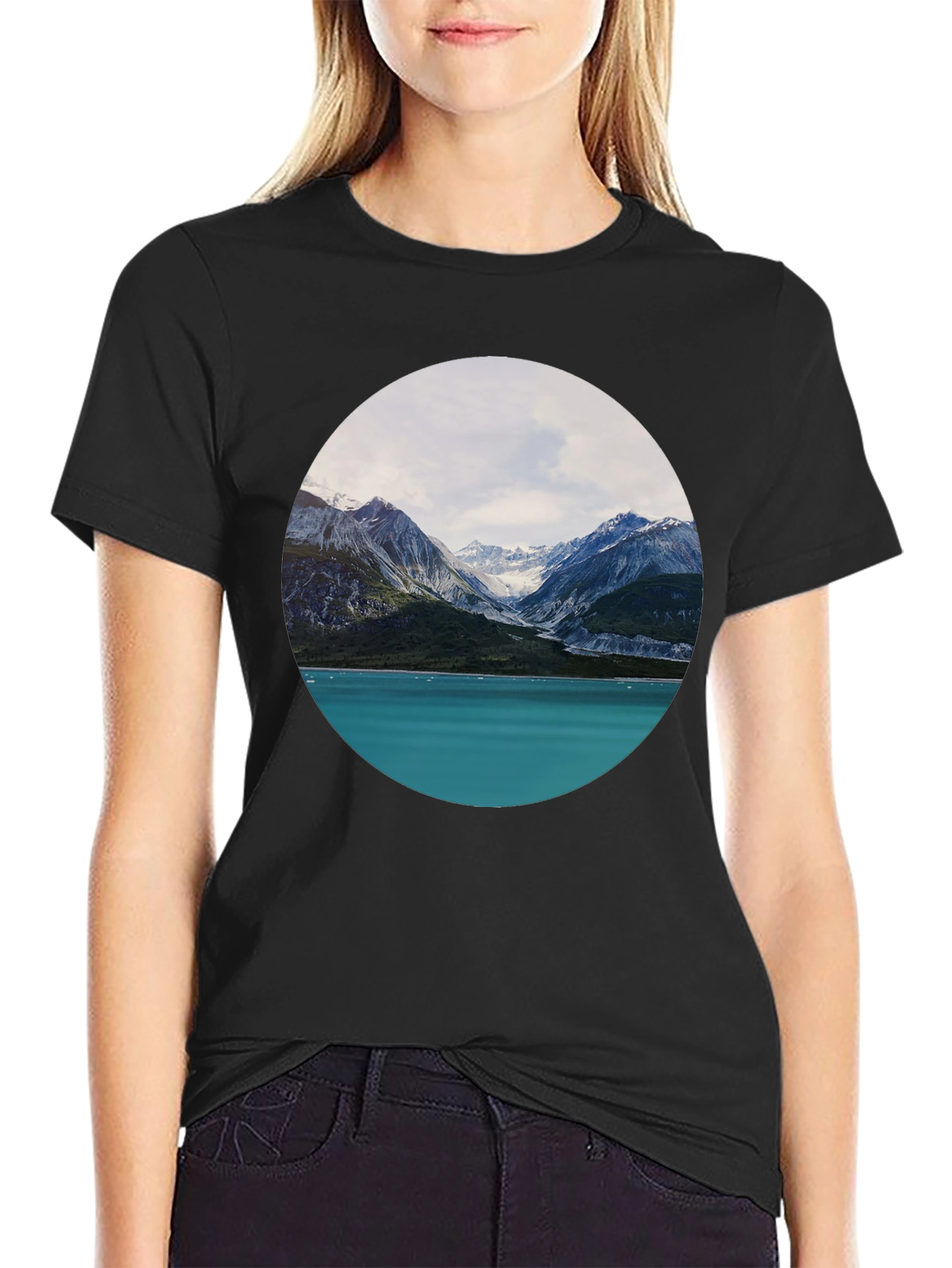 Mountain Lake Graphic Tee
