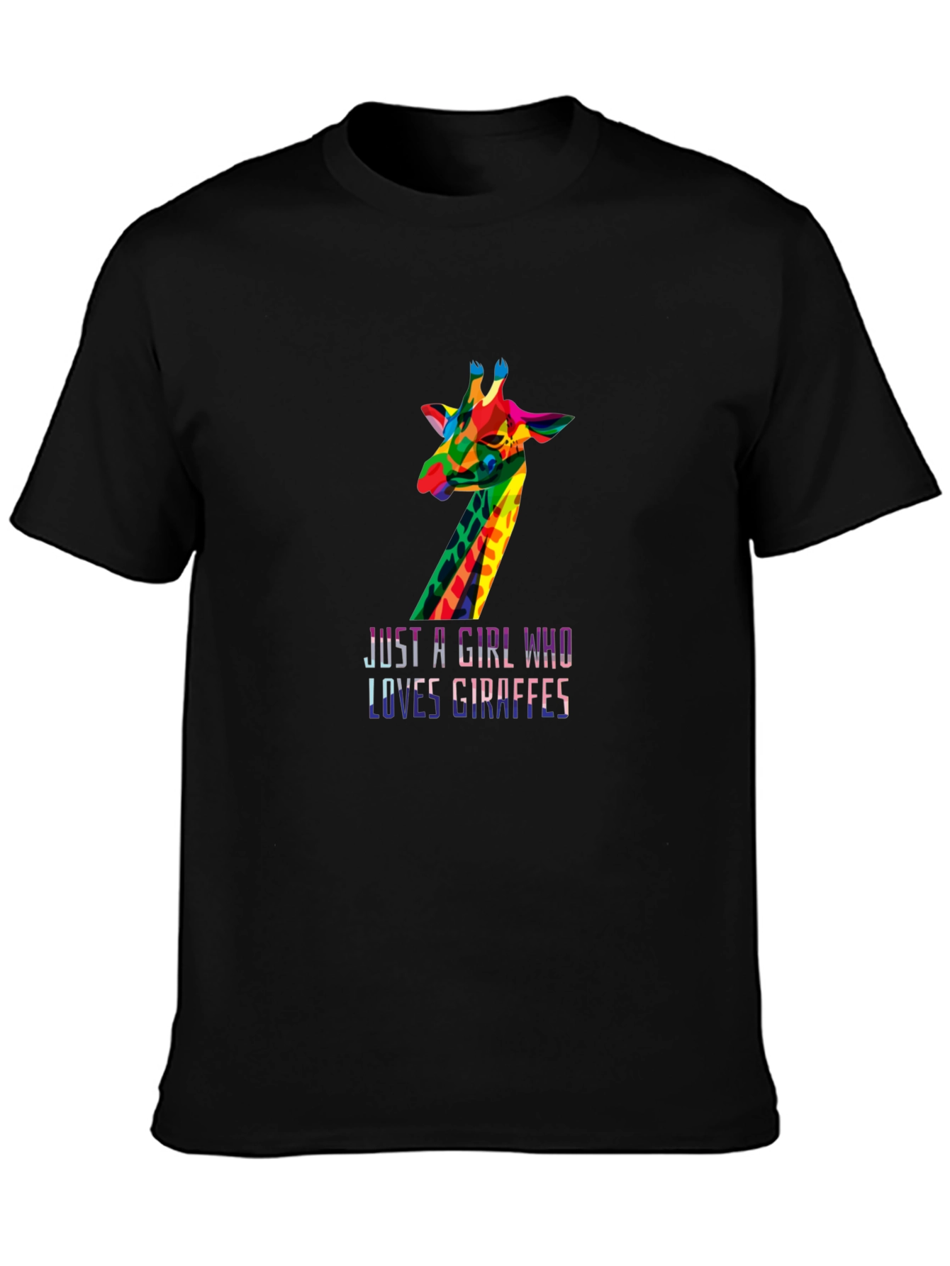 Just a Girl Who Loves Giraffes T-Shirt