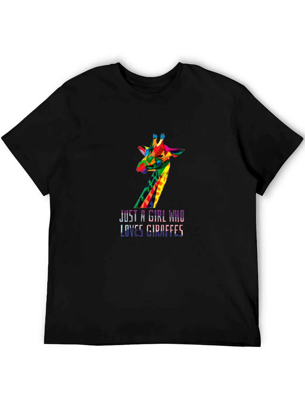 Just a Girl Who Loves Giraffes T-Shirt