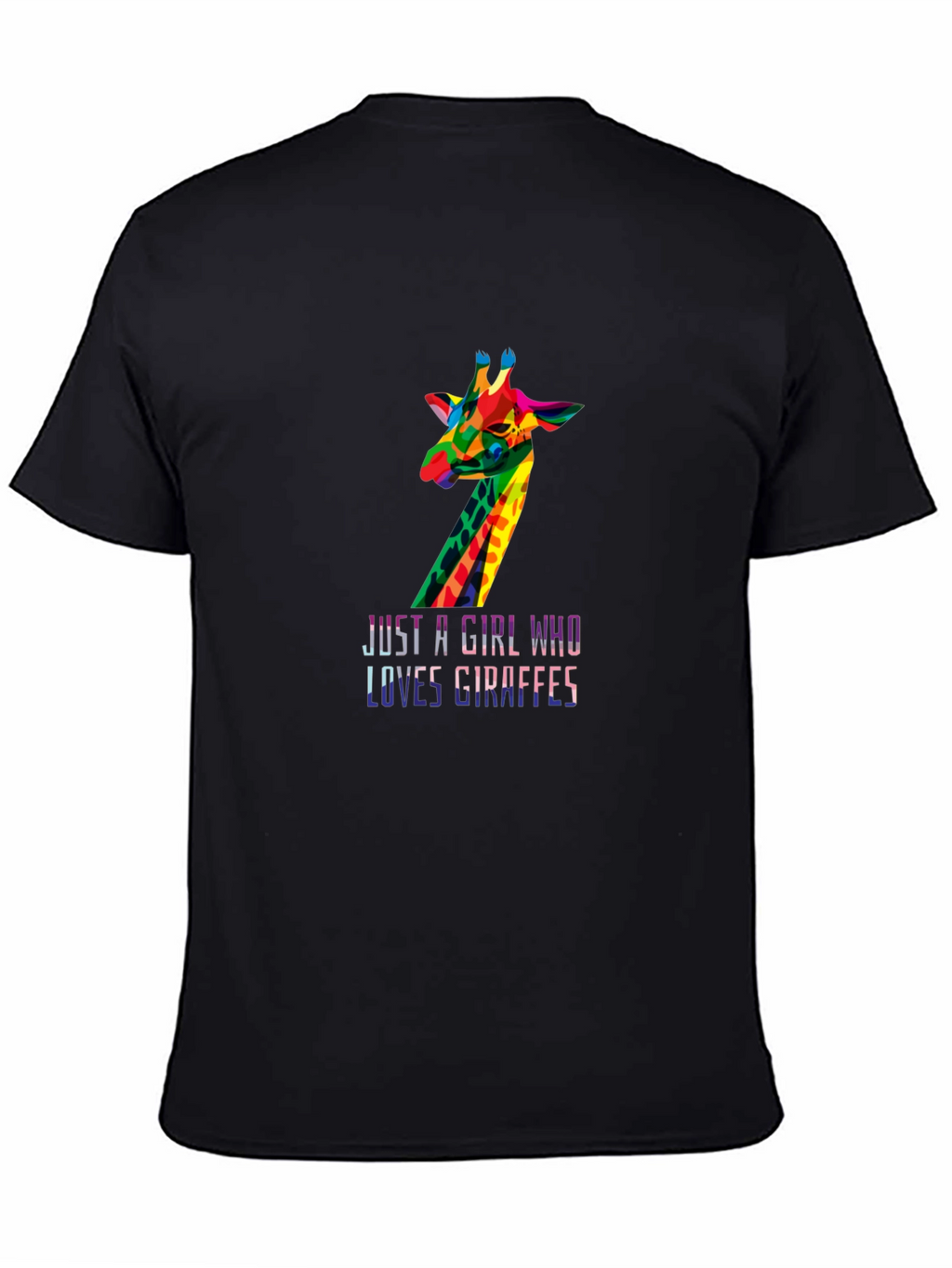 Just a Girl Who Loves Giraffes T-Shirt