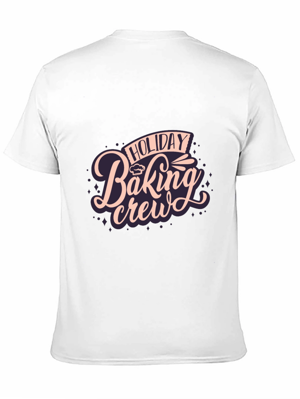 Holiday Baking Crew Black T-Shirt