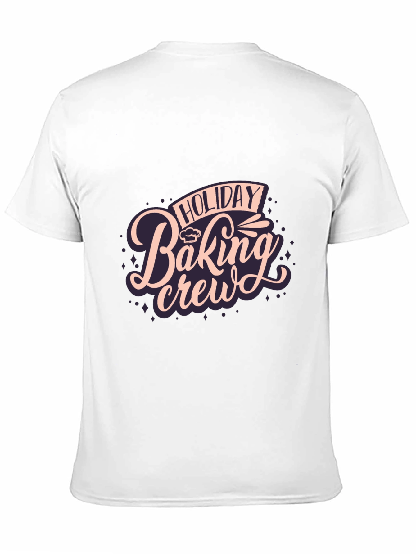 Holiday Baking Crew Black T-Shirt