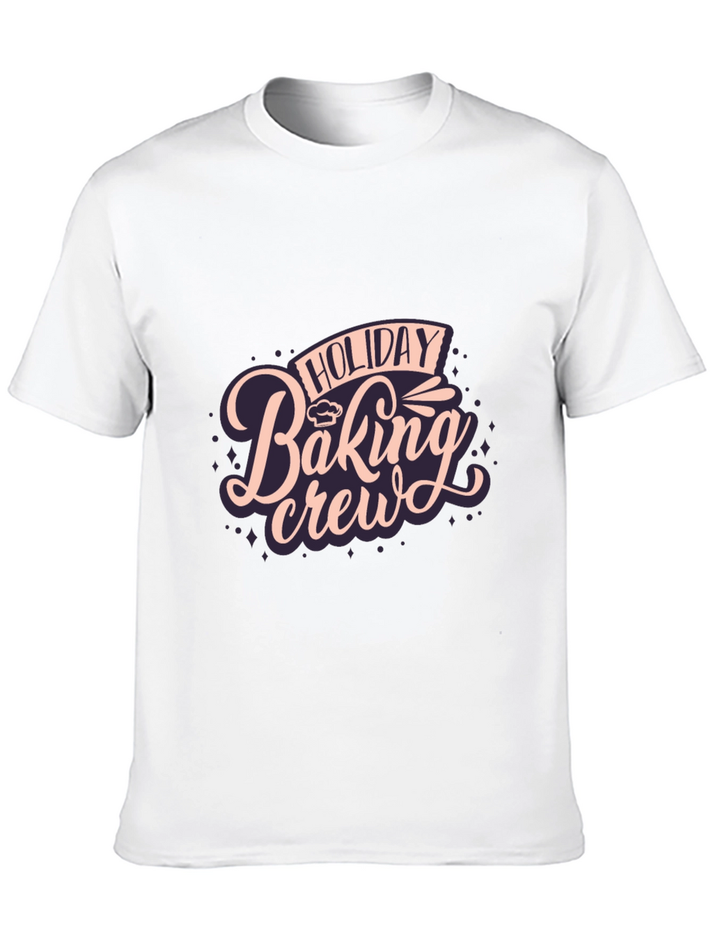 Holiday Baking Crew Black T-Shirt