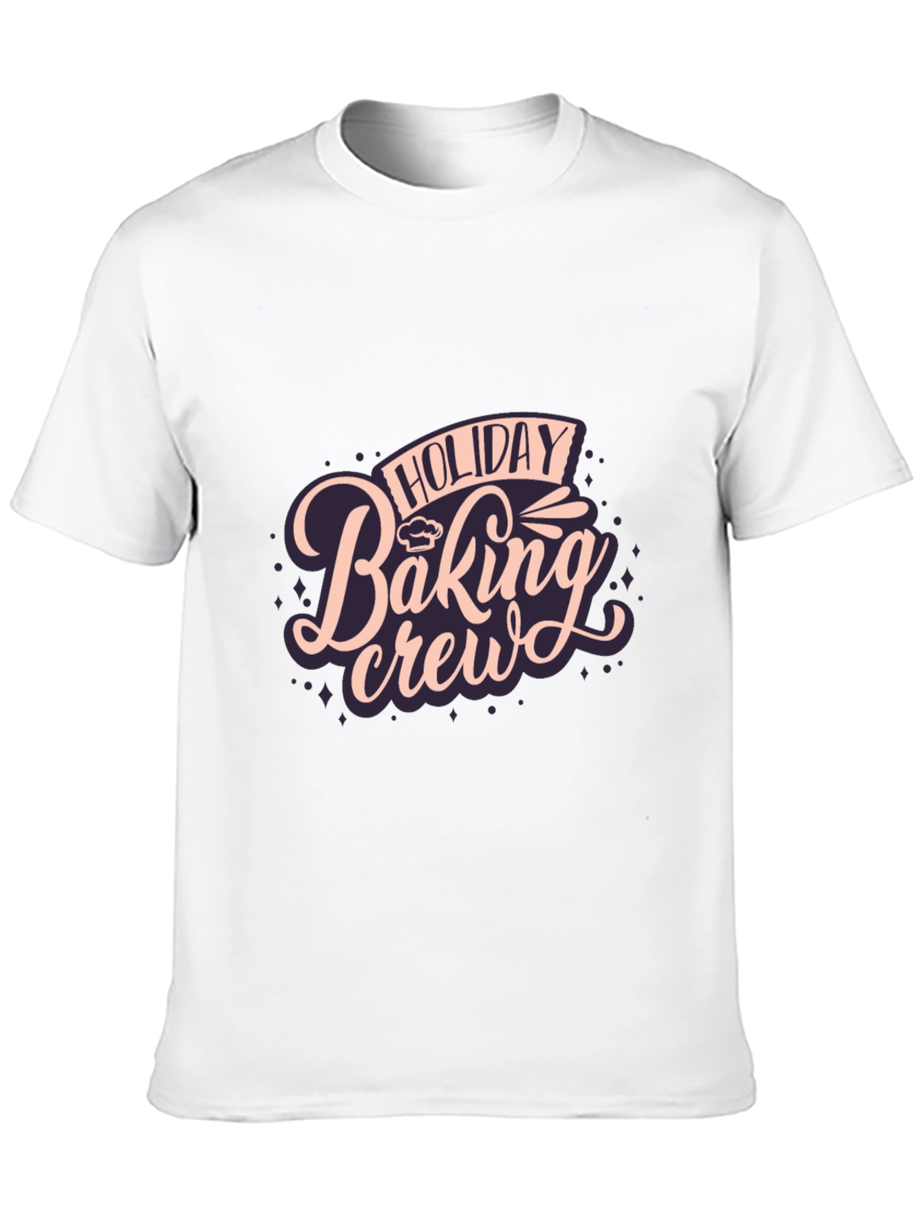 Holiday Baking Crew Black T-Shirt