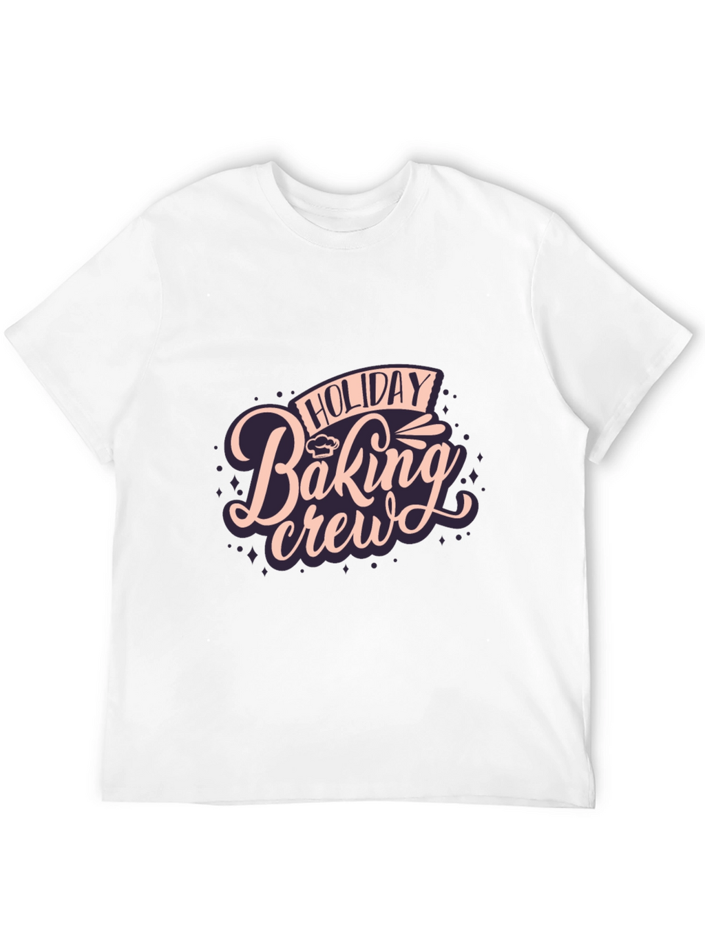 Holiday Baking Crew Black T-Shirt