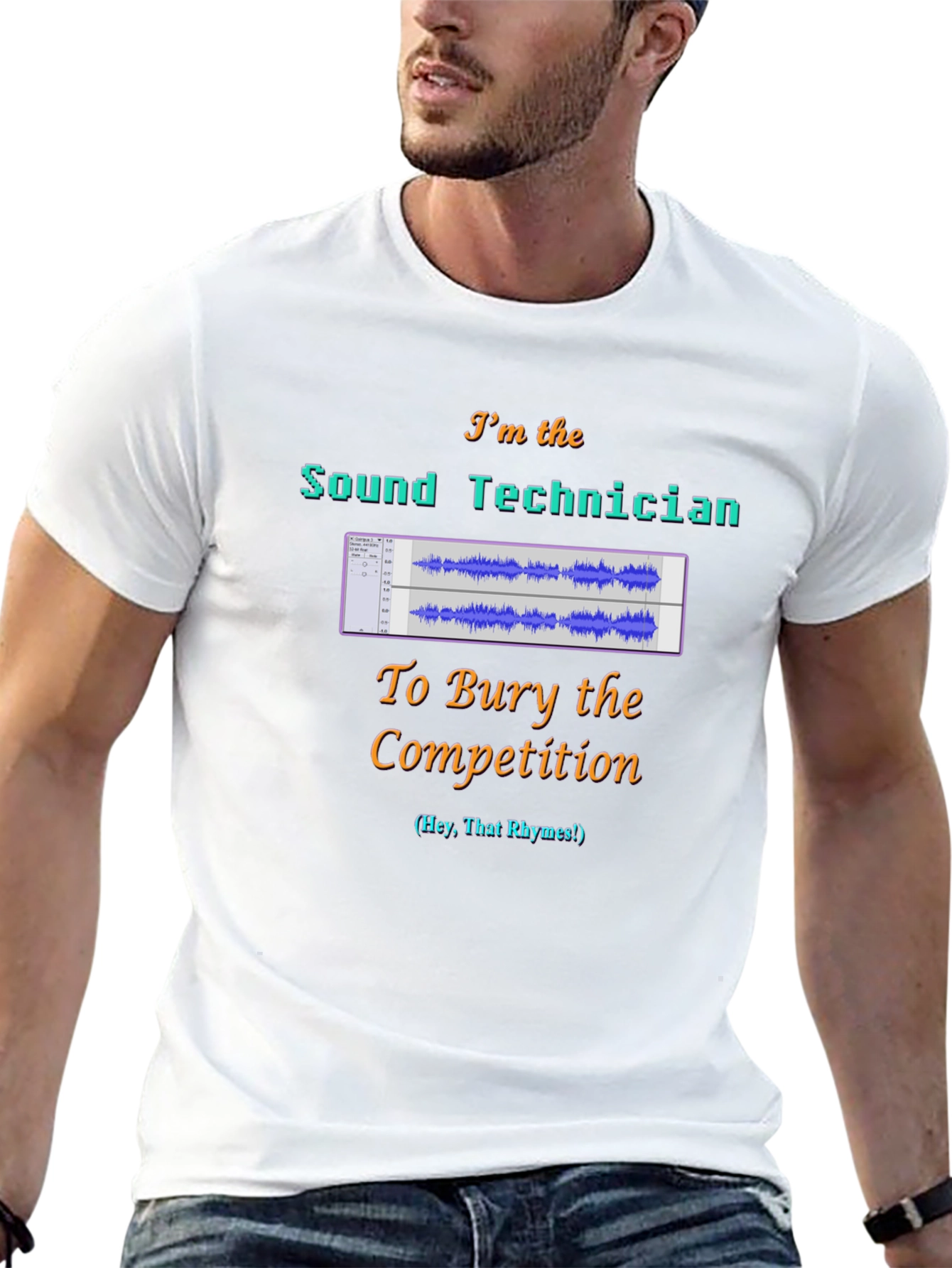 Sound Technician T-Shirt - Audio Engineer Competition