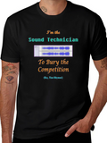 Sound Technician T-Shirt - Audio Engineer Competition