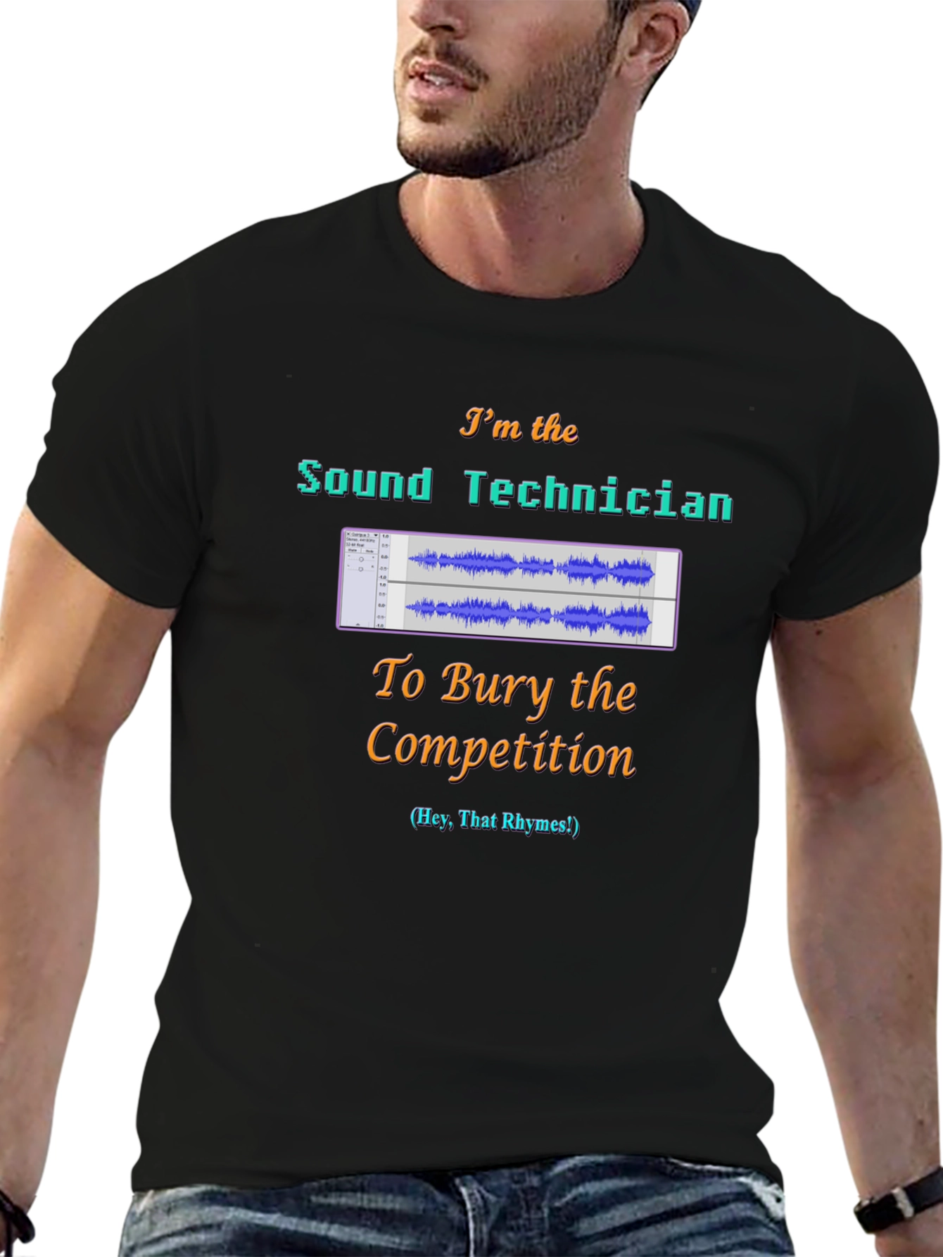 Sound Technician T-Shirt - Audio Engineer Competition
