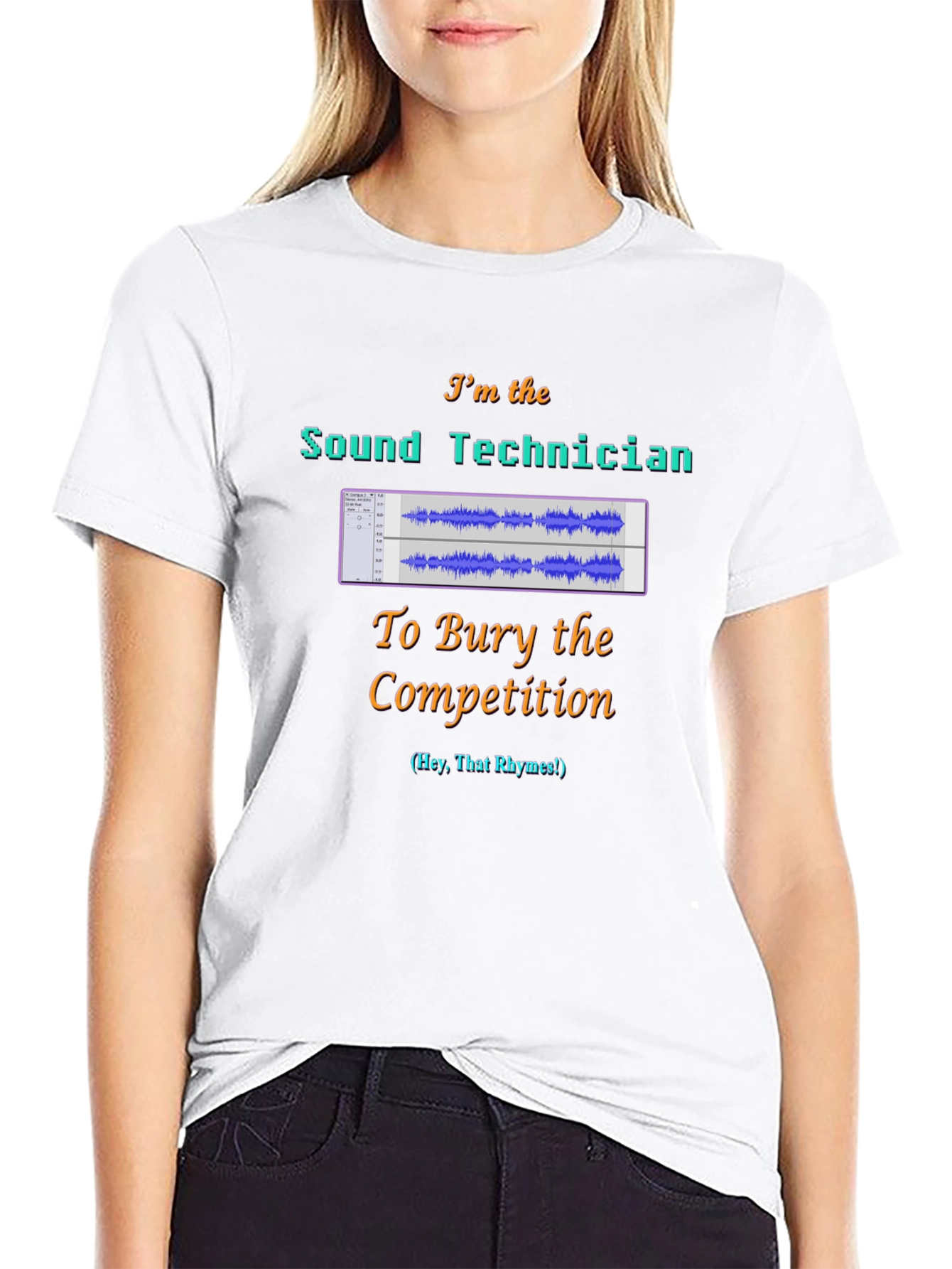 Sound Technician T-Shirt - Audio Engineer Competition