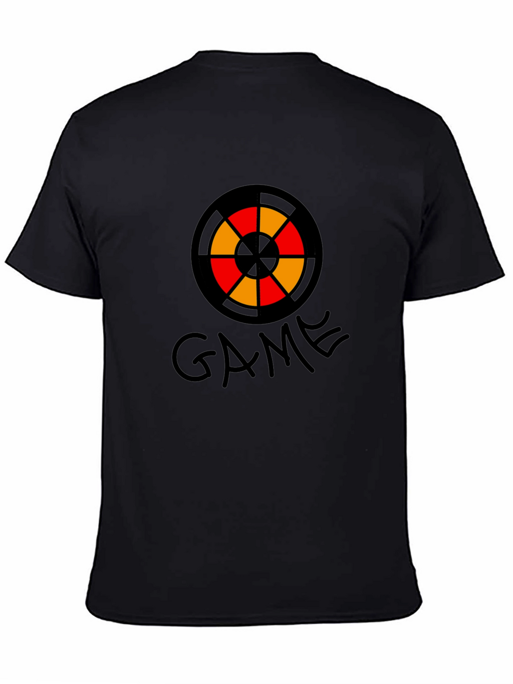 Game Target Graphic Black T-Shirt