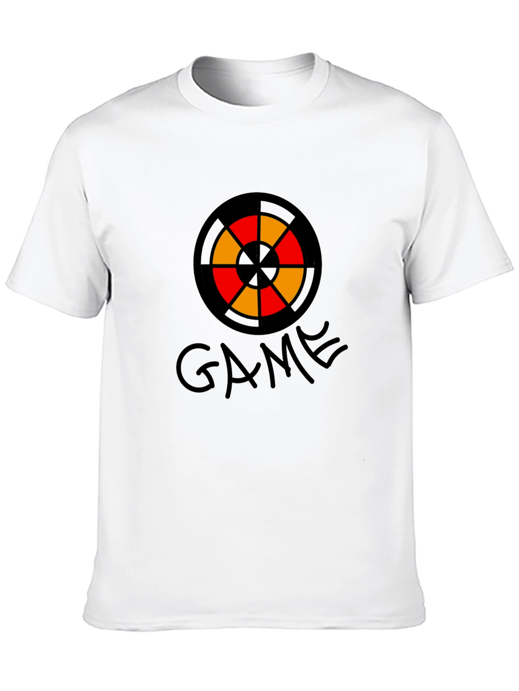 Game Target Graphic Black T-Shirt