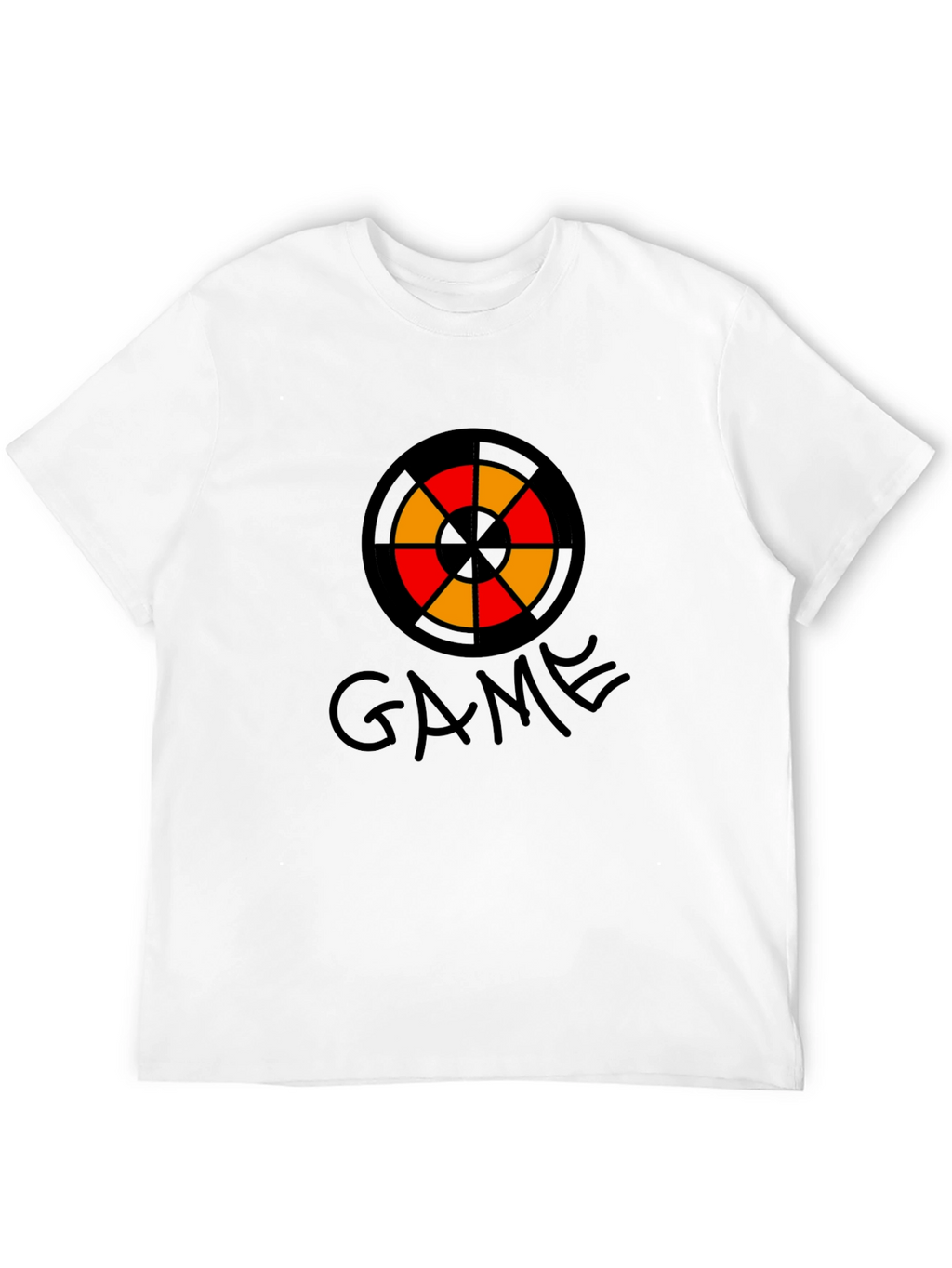 Game Target Graphic Black T-Shirt