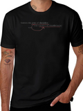 Inspirational Black T-Shirt: Discipline & Consistency