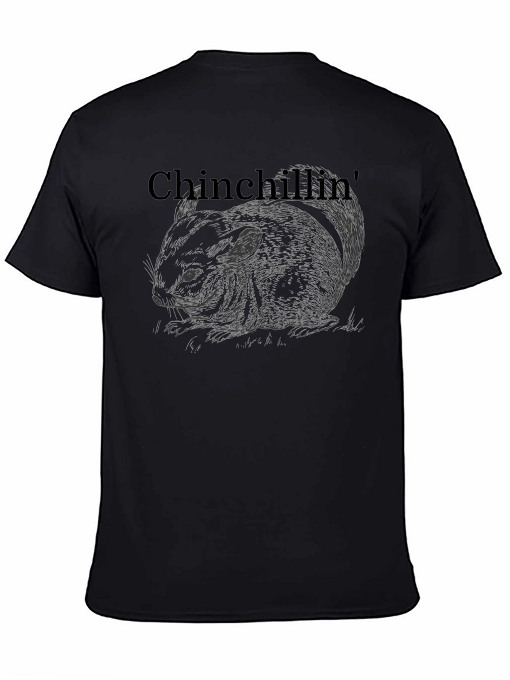 Chinchillin Graphic T-Shirt - Relaxed Comfort