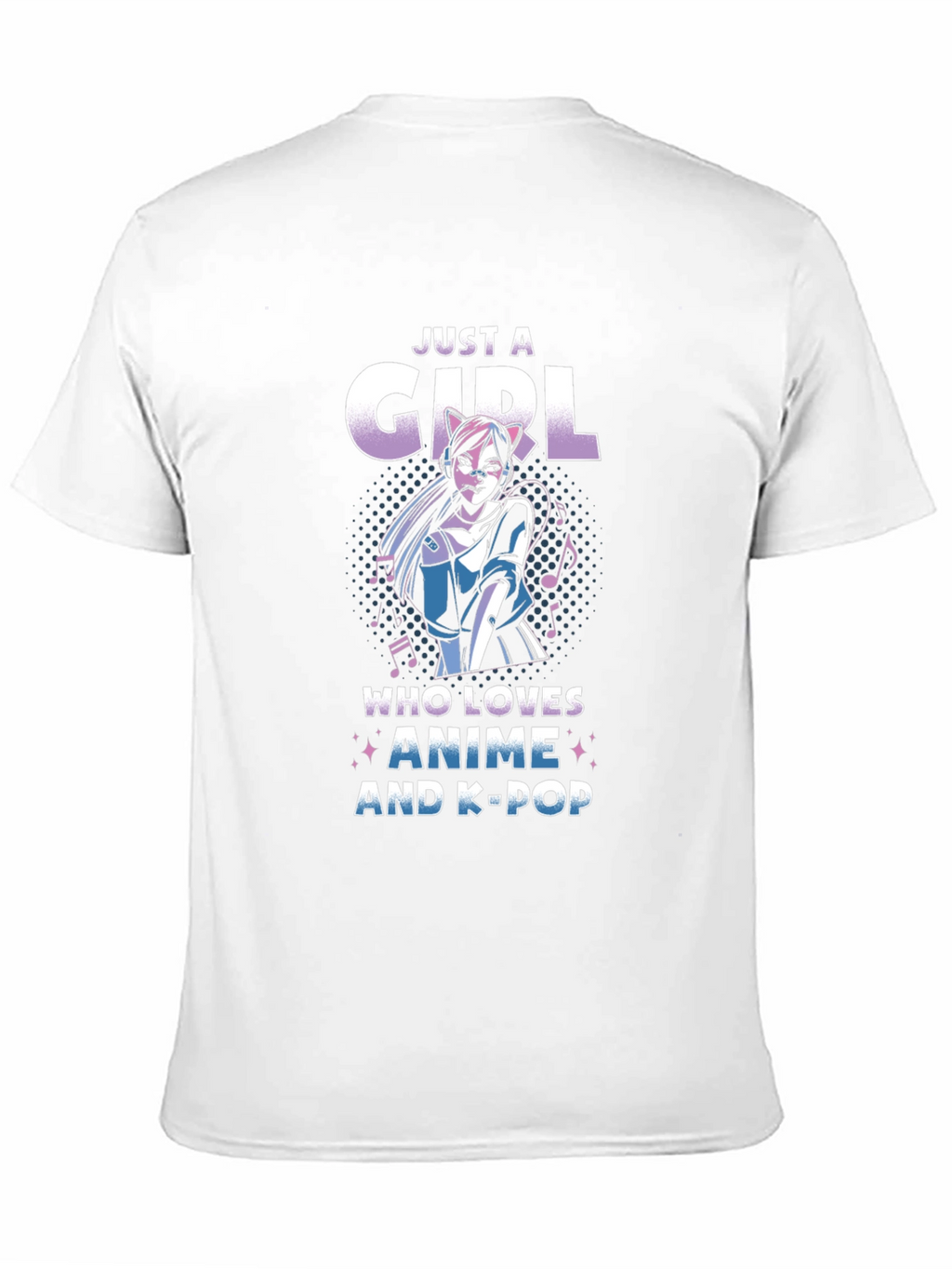 Anime & K-Pop Girls Graphic Tee