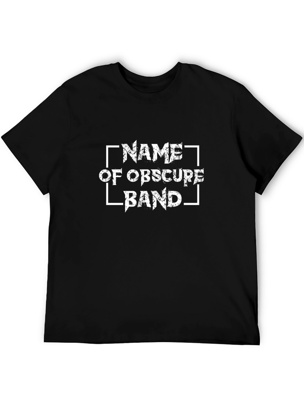 Obscure Band Name T-Shirt - Unique Graphic Tee
