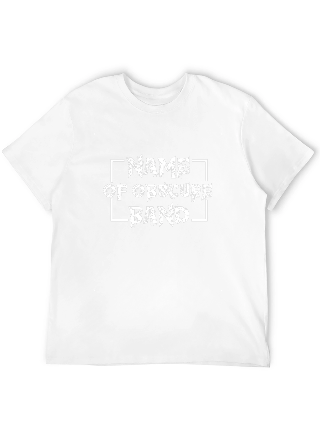 Obscure Band Name T-Shirt - Unique Graphic Tee
