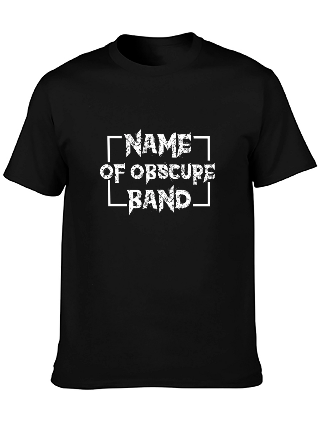 Obscure Band Name T-Shirt - Unique Graphic Tee