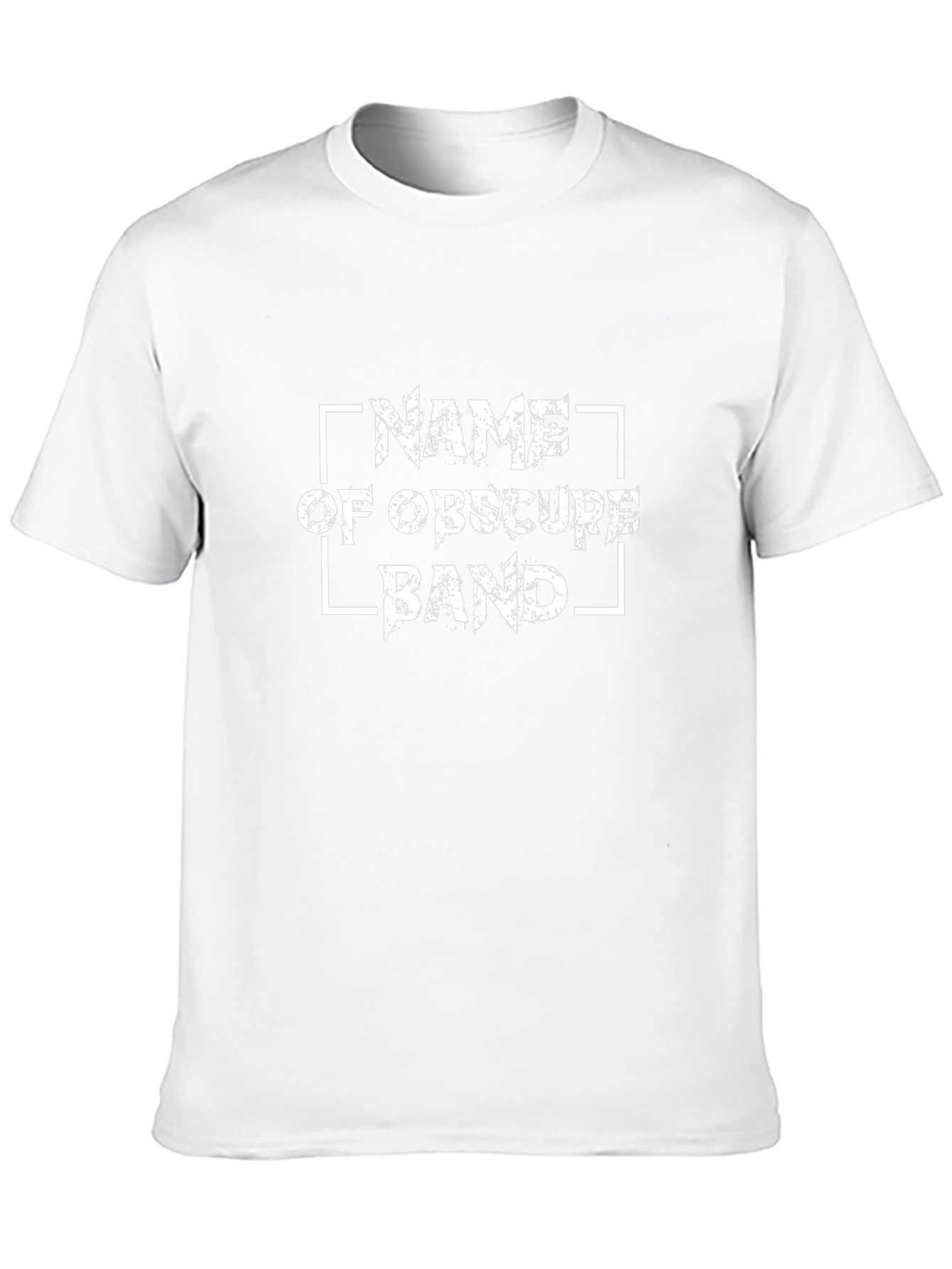 Obscure Band Name T-Shirt - Unique Graphic Tee