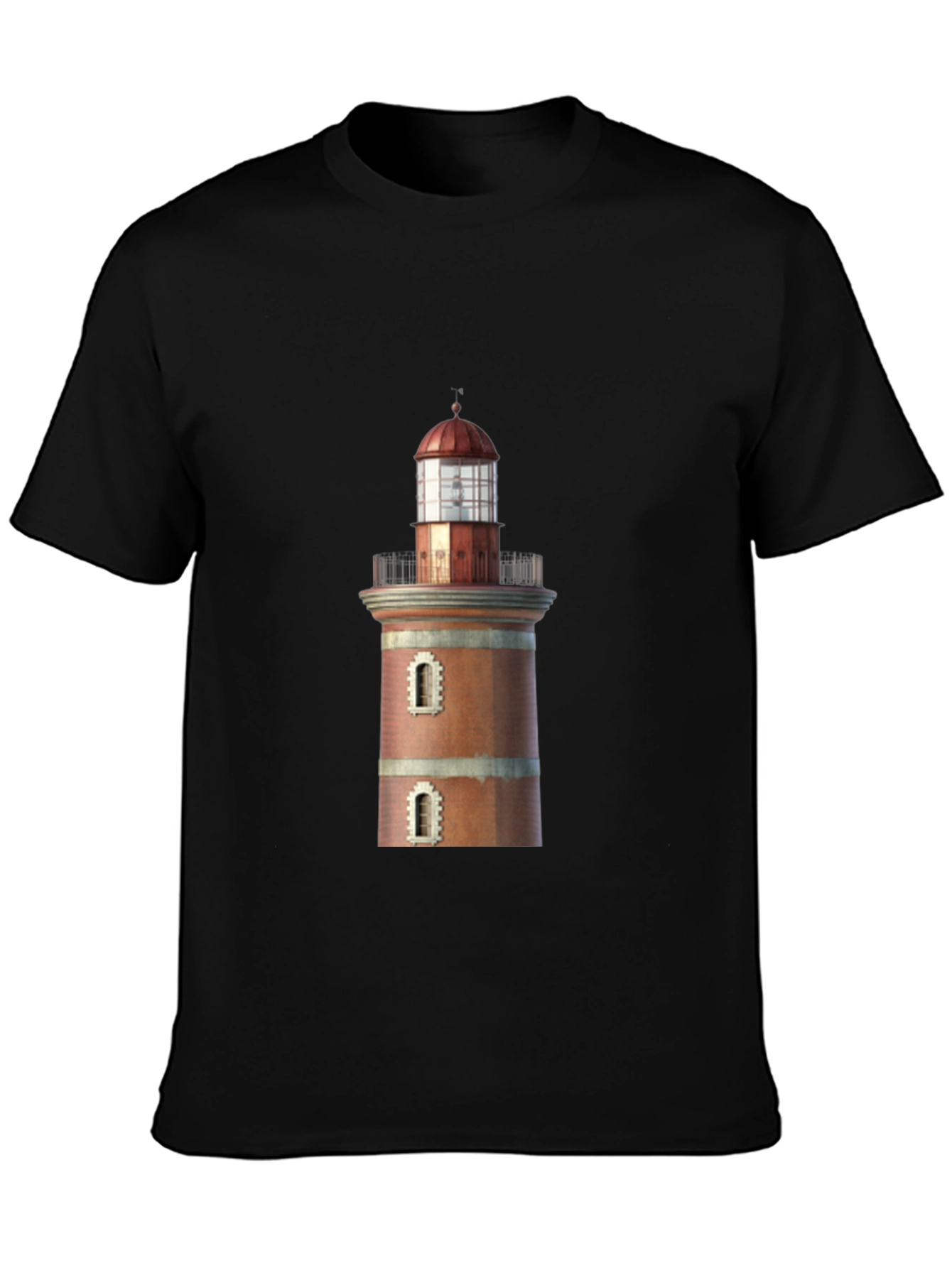 Lighthouse Graphic Tee - Coastal Style