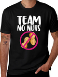 Team No Nuts T-Shirt: Allergy Awareness Tee