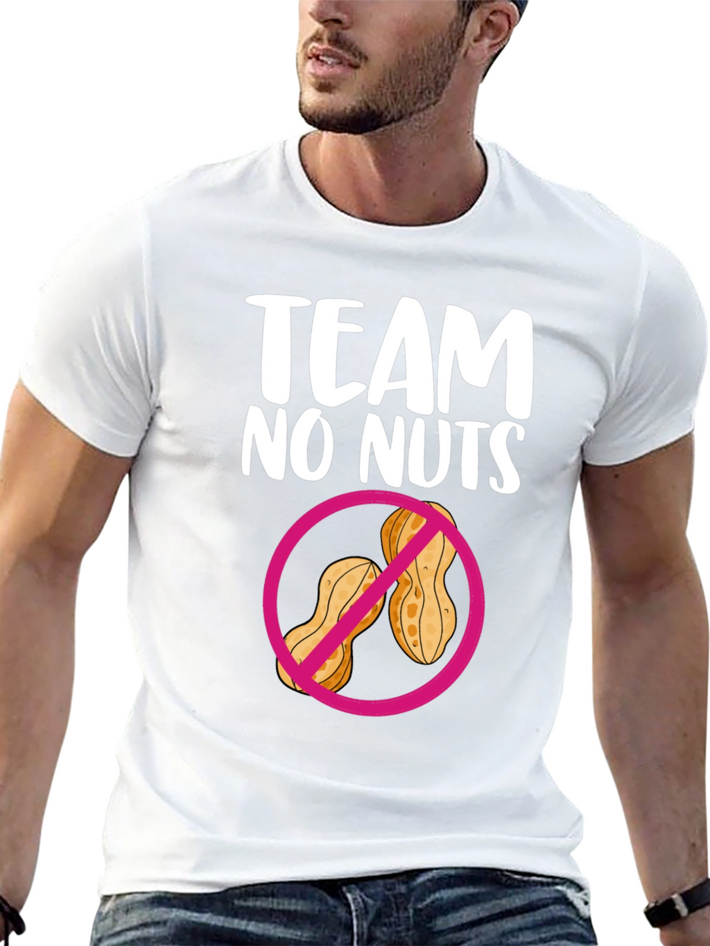 Team No Nuts T-Shirt: Allergy Awareness Tee