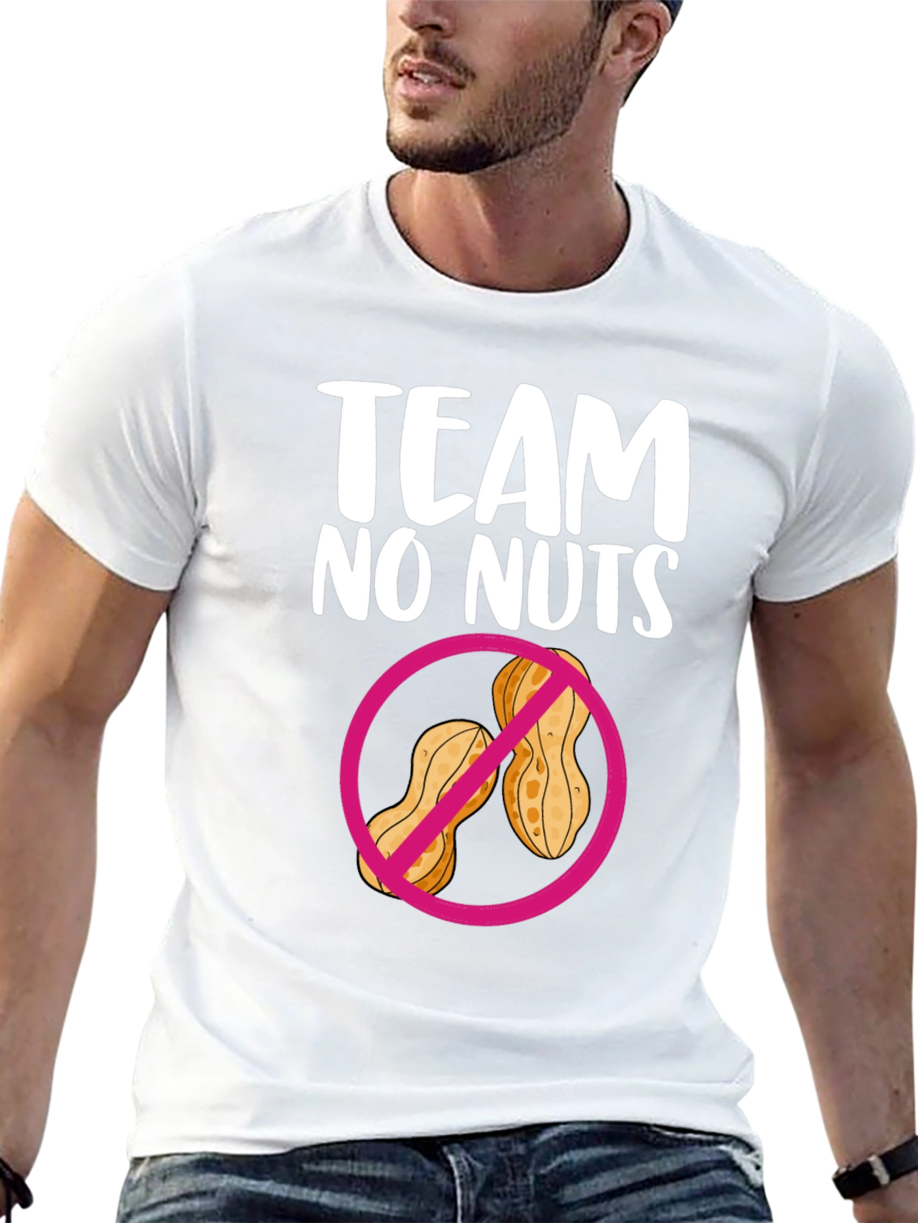 Team No Nuts T-Shirt: Allergy Awareness Tee
