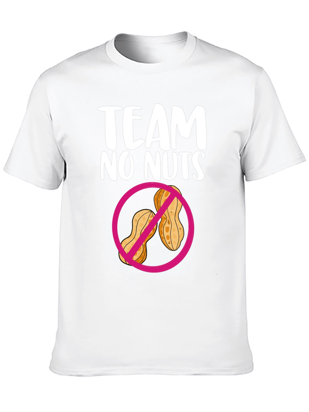 Team No Nuts T-Shirt: Allergy Awareness Tee