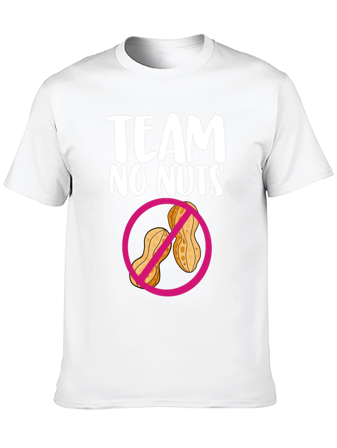 Team No Nuts T-Shirt: Allergy Awareness Tee