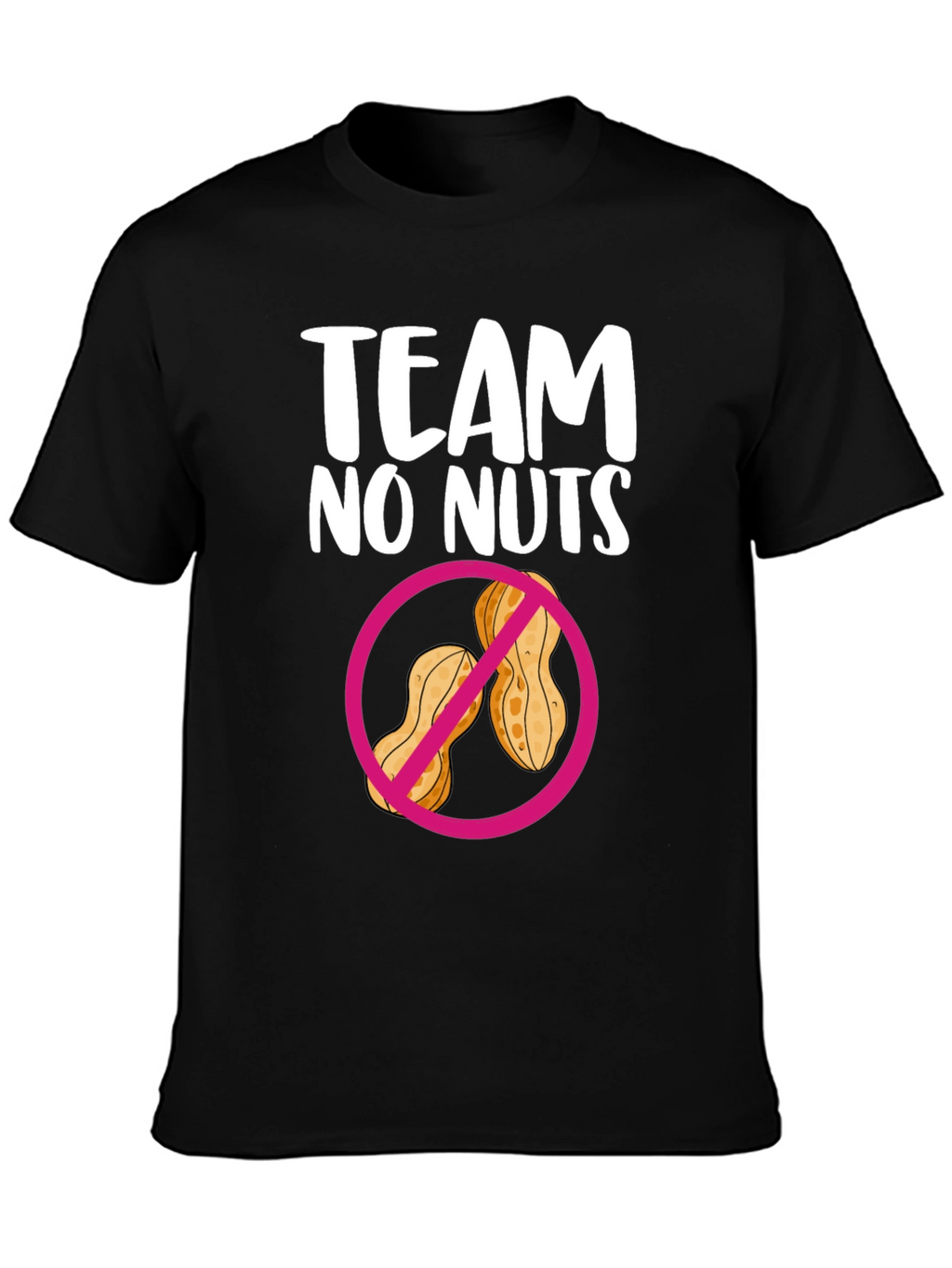 Team No Nuts T-Shirt: Allergy Awareness Tee