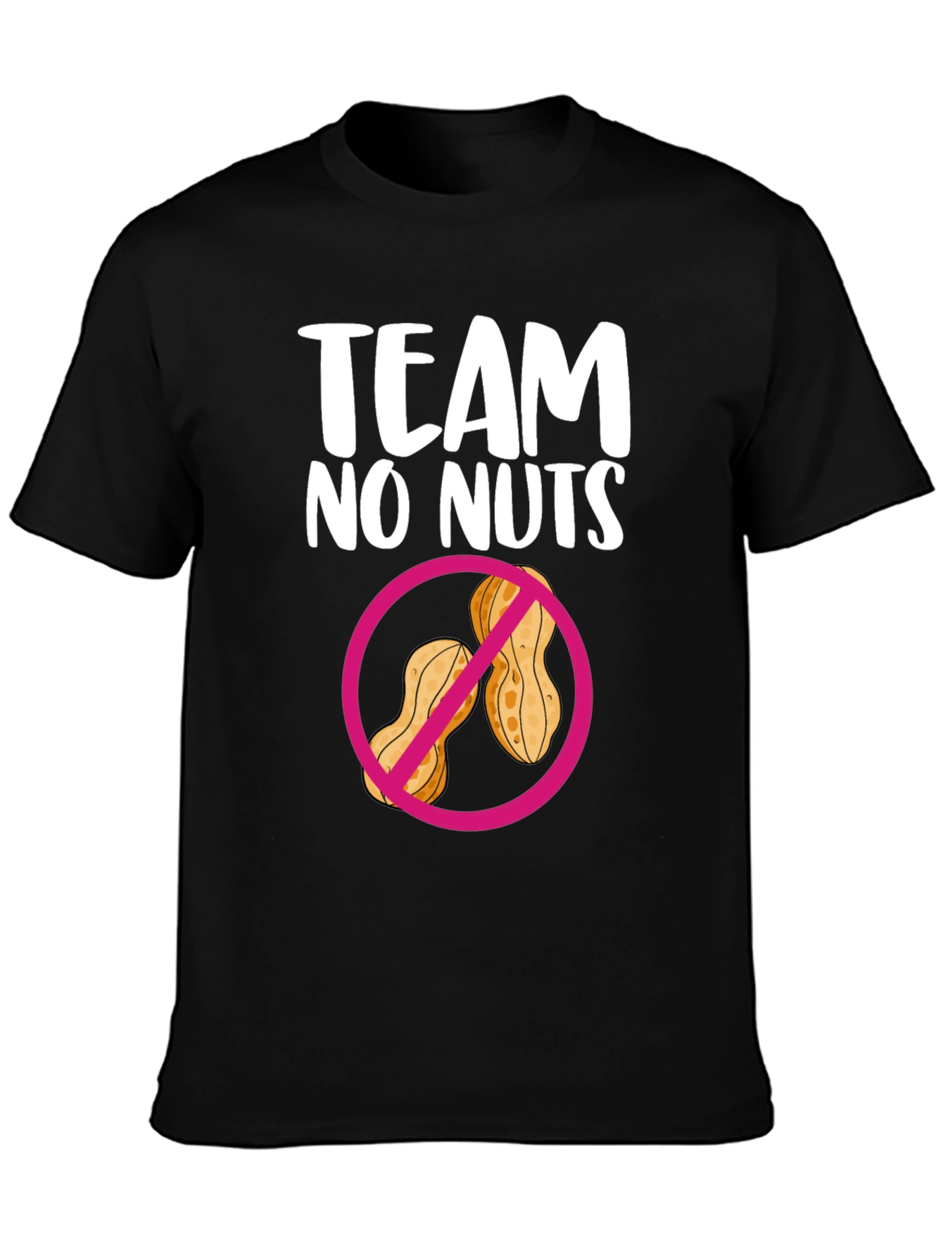 Team No Nuts T-Shirt: Allergy Awareness Tee