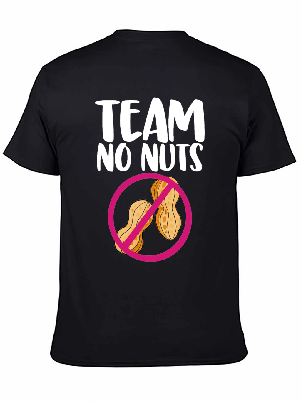 Team No Nuts T-Shirt: Allergy Awareness Tee