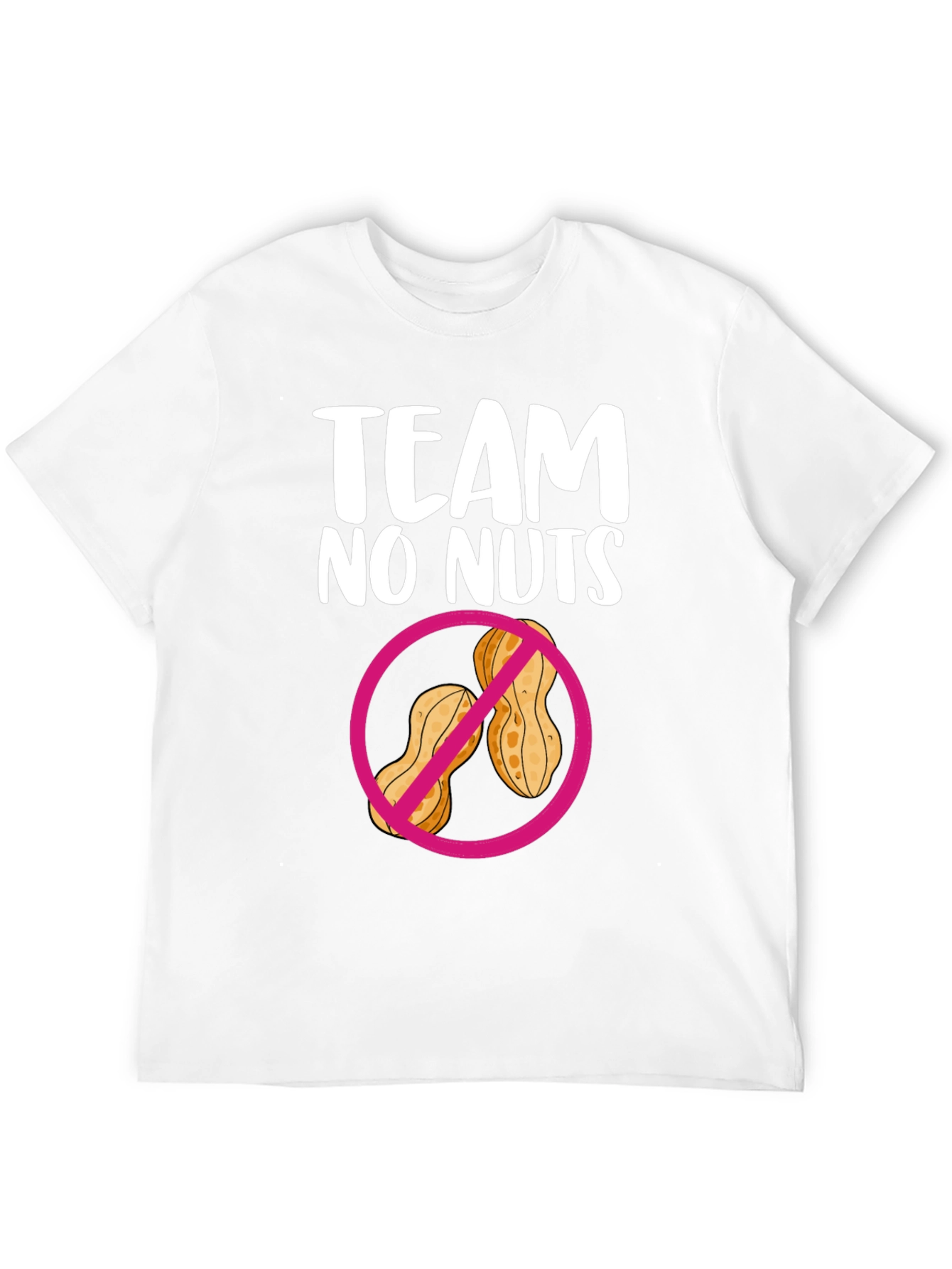 Team No Nuts T-Shirt: Allergy Awareness Tee