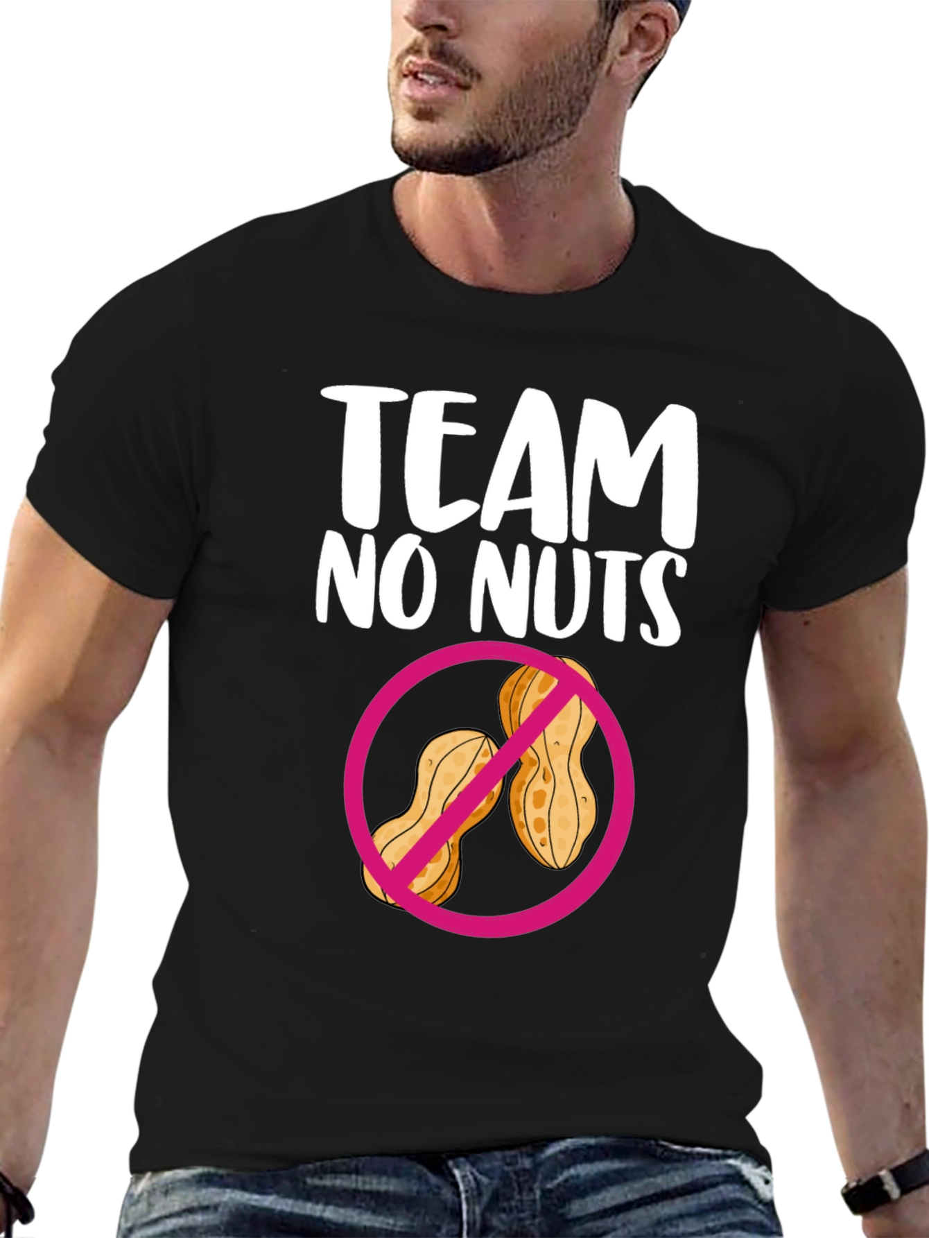 Team No Nuts T-Shirt: Allergy Awareness Tee