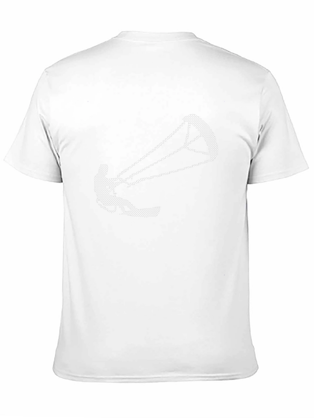 Kitesurfing Graphic Tee - Black Cotton T-Shirt