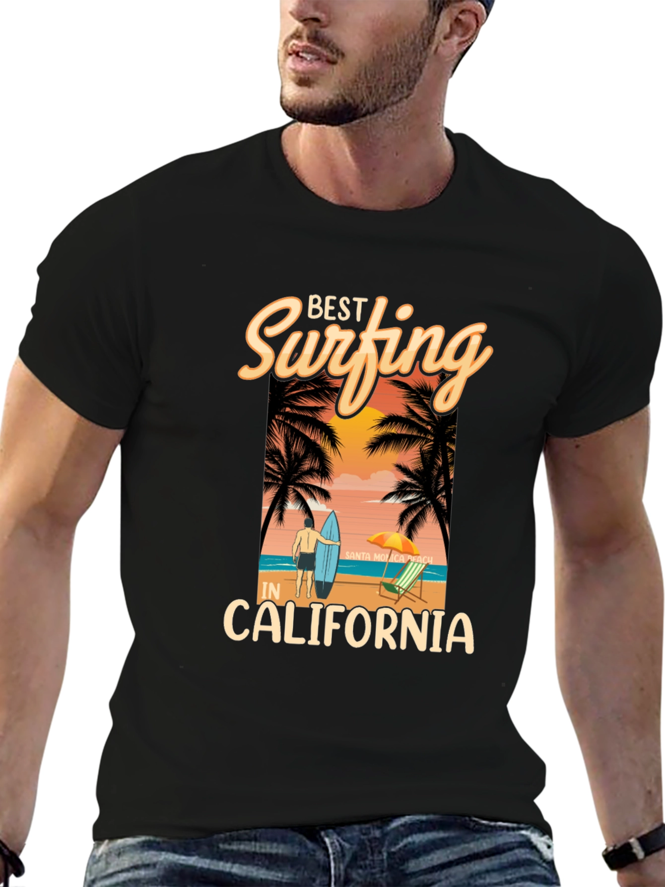 Best Surfing in California T-Shirt