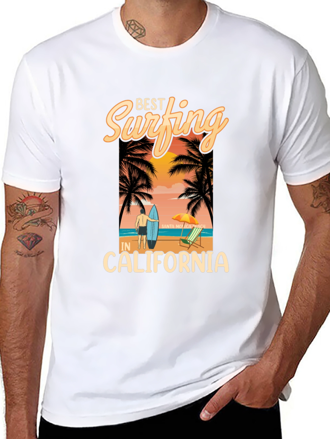 Best Surfing in California T-Shirt
