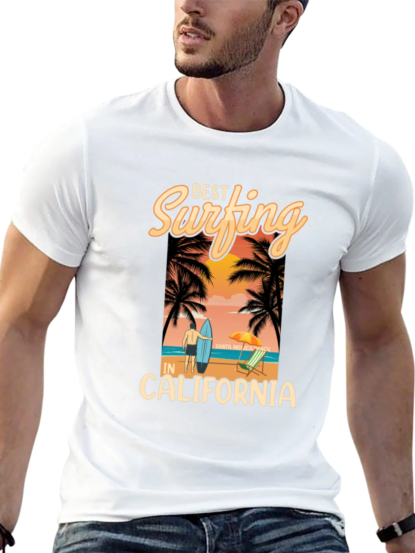 Best Surfing in California T-Shirt
