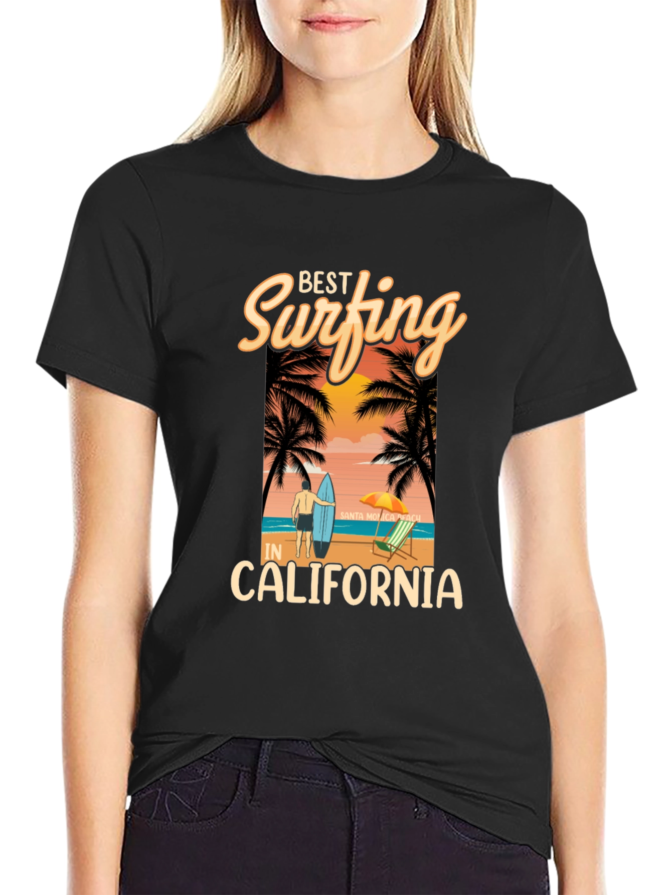 Best Surfing in California T-Shirt
