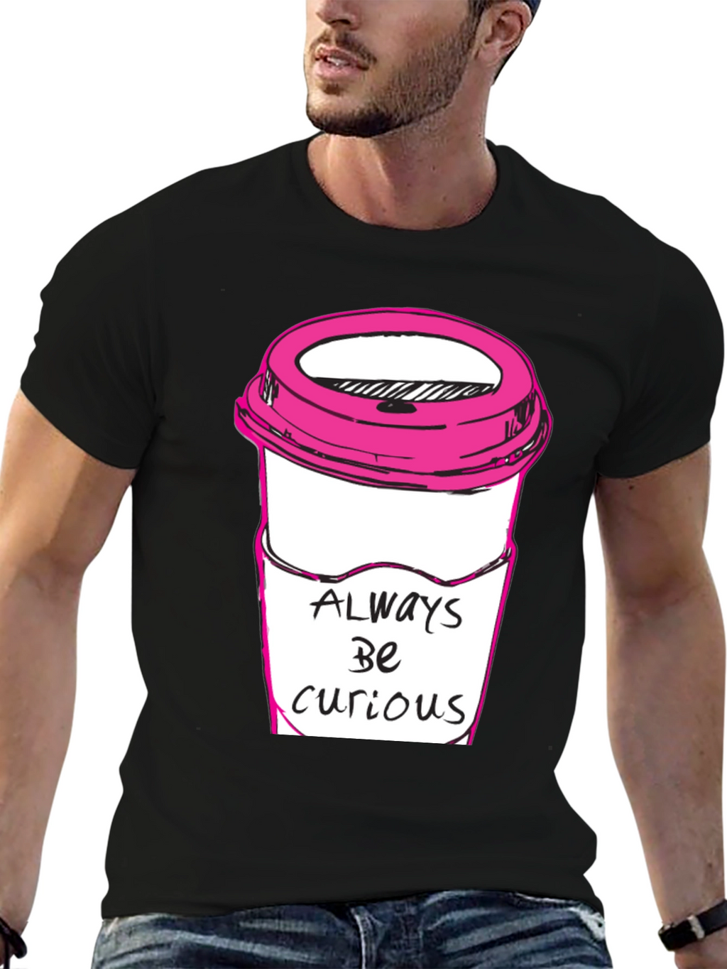 Always Be Curious Coffee T-Shirt