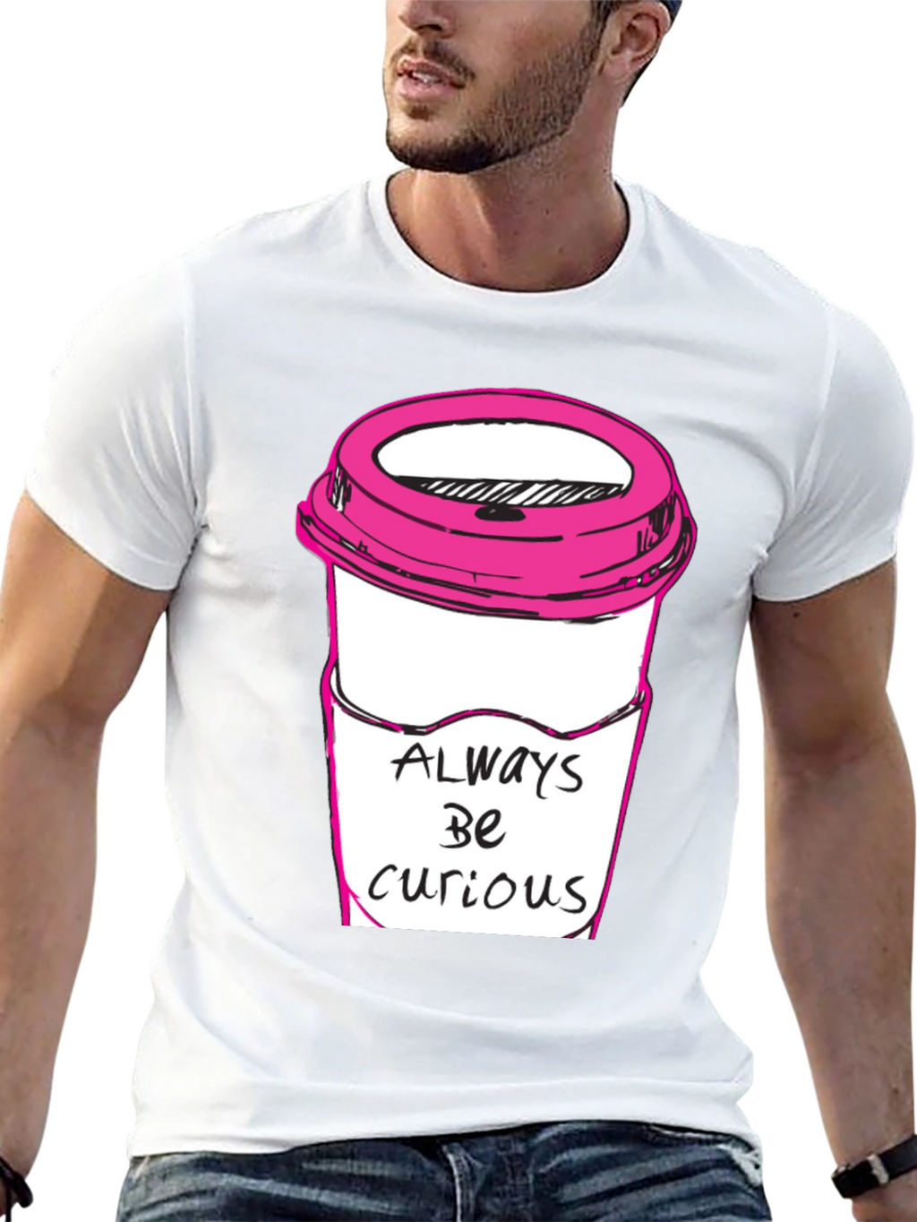 Always Be Curious Coffee T-Shirt