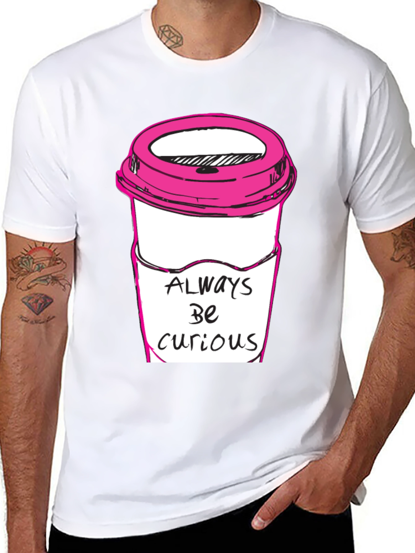 Always Be Curious Coffee T-Shirt