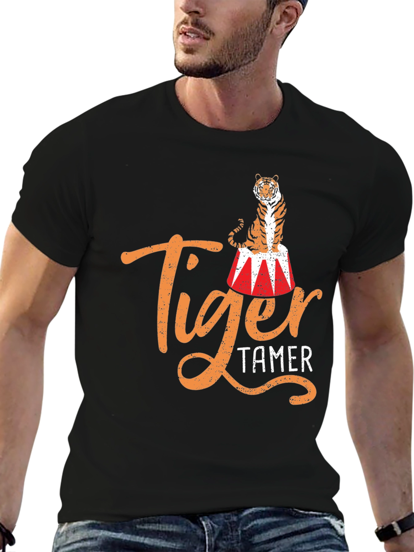 Tiger Tamer Graphic Tee - Circus Style