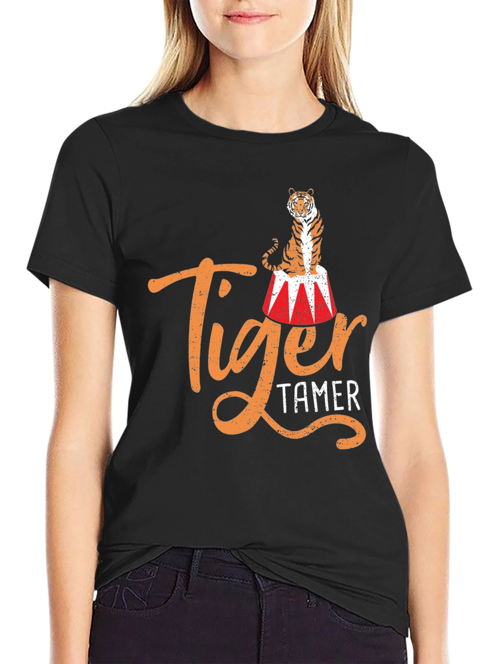 Tiger Tamer Graphic Tee - Circus Style
